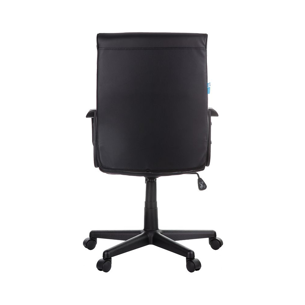 Кресло для персонала Helmi HL-M03 "Referent", экокожа, пластик, черный - 4