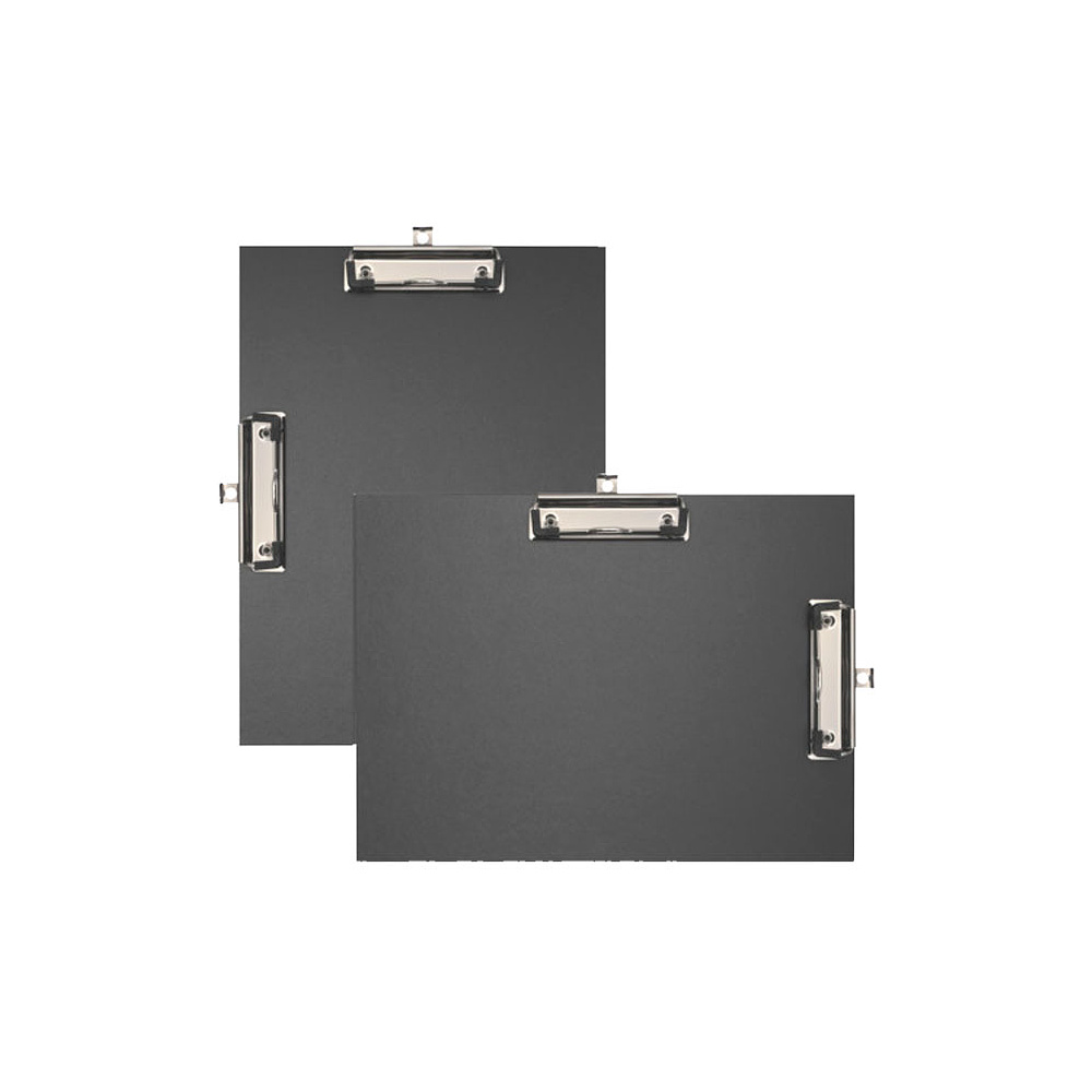 Планшет с зажимом "Картон", А4, черный - 3