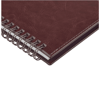 Еженедельник датированный "Sidney Nebraska" 2026, коричневый - 5