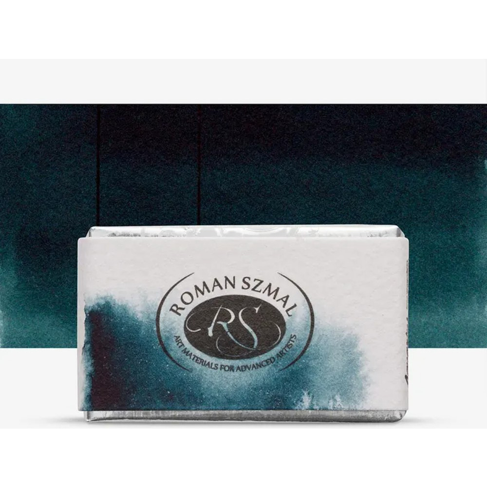 Краски акварельные "Aquarius", 272 индиго зеленоватый, кювета - 2