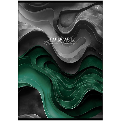 Тетрадь "Paper art", А4, 96 листов, клетка, ассорти - 4