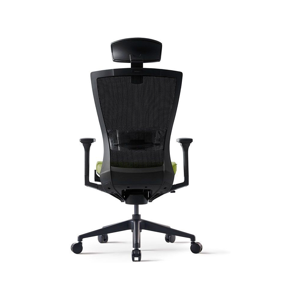 Кресло для руководителя BESTUHL "S10", сетка, ткань, пластик, зеленый - 5