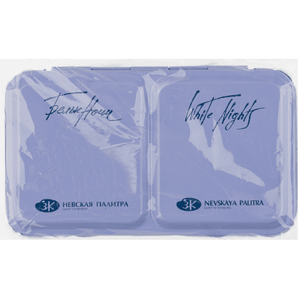 Краски акварельные "Белые ночи весна лето", 12 цветов, кюветы - 7