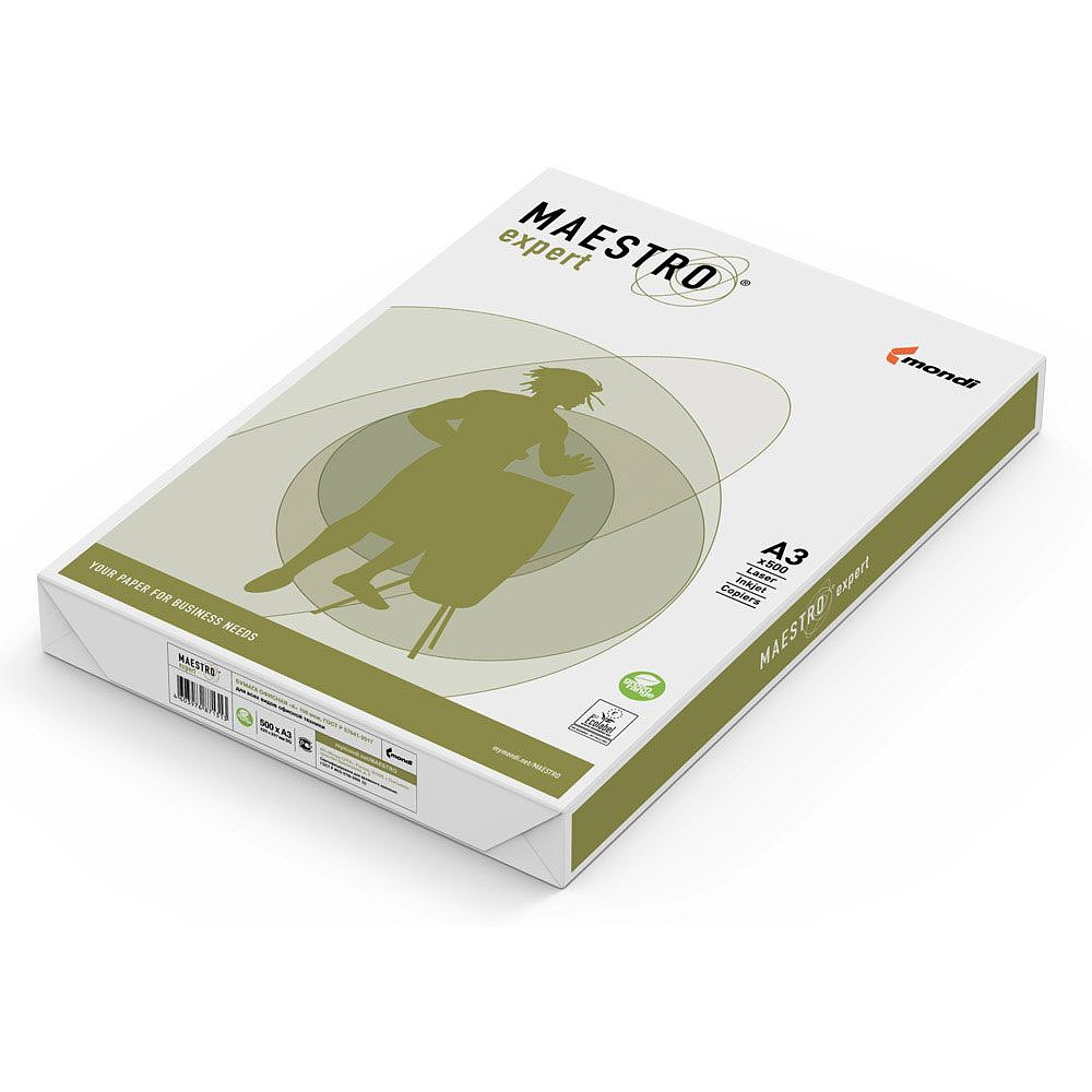 Бумага "Maestro Expert", А3, 500 листов, 80 г/м2