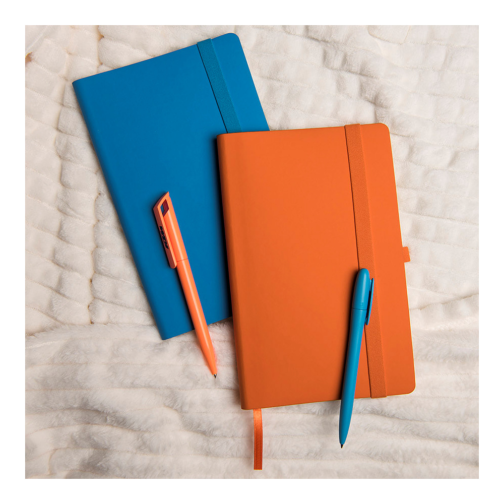 Блокнот "Gracy", А5, 96 листов, линованный, голубой - 7