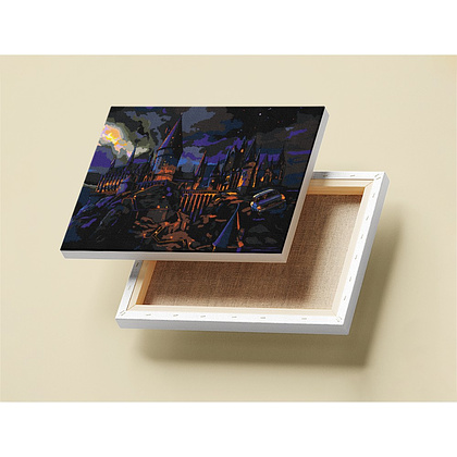 Картина по номерам "Гарри Поттер. Замок Хогвартс" - 6