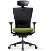 Кресло для руководителя BESTUHL "S10", сетка, ткань, пластик, зеленый - 2