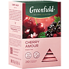 Чай "Greenfield" Cherry Amour, 20 пакетиков x 1.8 г, черный - 2