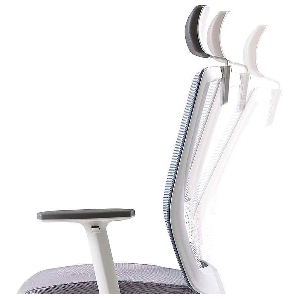 Кресло для руководителя BESTUHL "S30", сетка, ткань, пластик, черный - 8