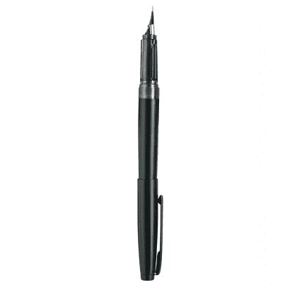 Ручка перьевая EF "Малевичъ", металл, с конвертером, набор чернила + значок, мокрый асфальт - 4