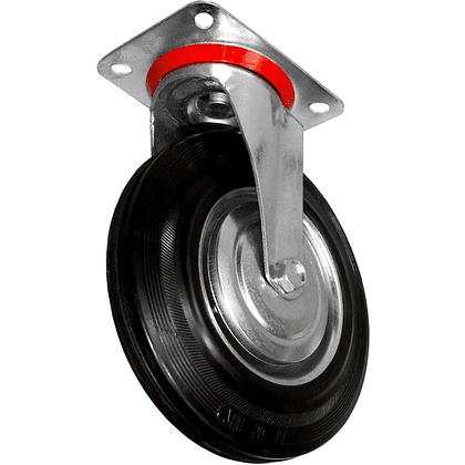 Колесная опора промышленная "RAD A", 160 мм, поворотная