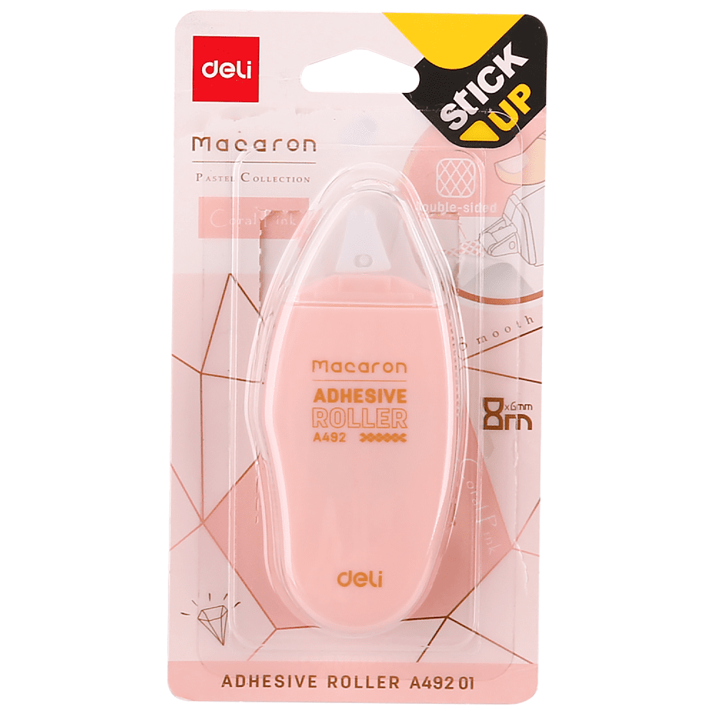 Клей роллер "Macaron",  6x8 мм/м, ассорти - 4