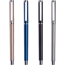 Ручка гелевая "Deli S82", 0.5 мм, ассорти, стерж. черный