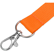 Тесьма с карабином для бейджа "839122", оранжевый