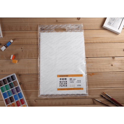 Бумага для акварели "Potentate", целлюлоза, горячий пресс, 27х39 см - 2