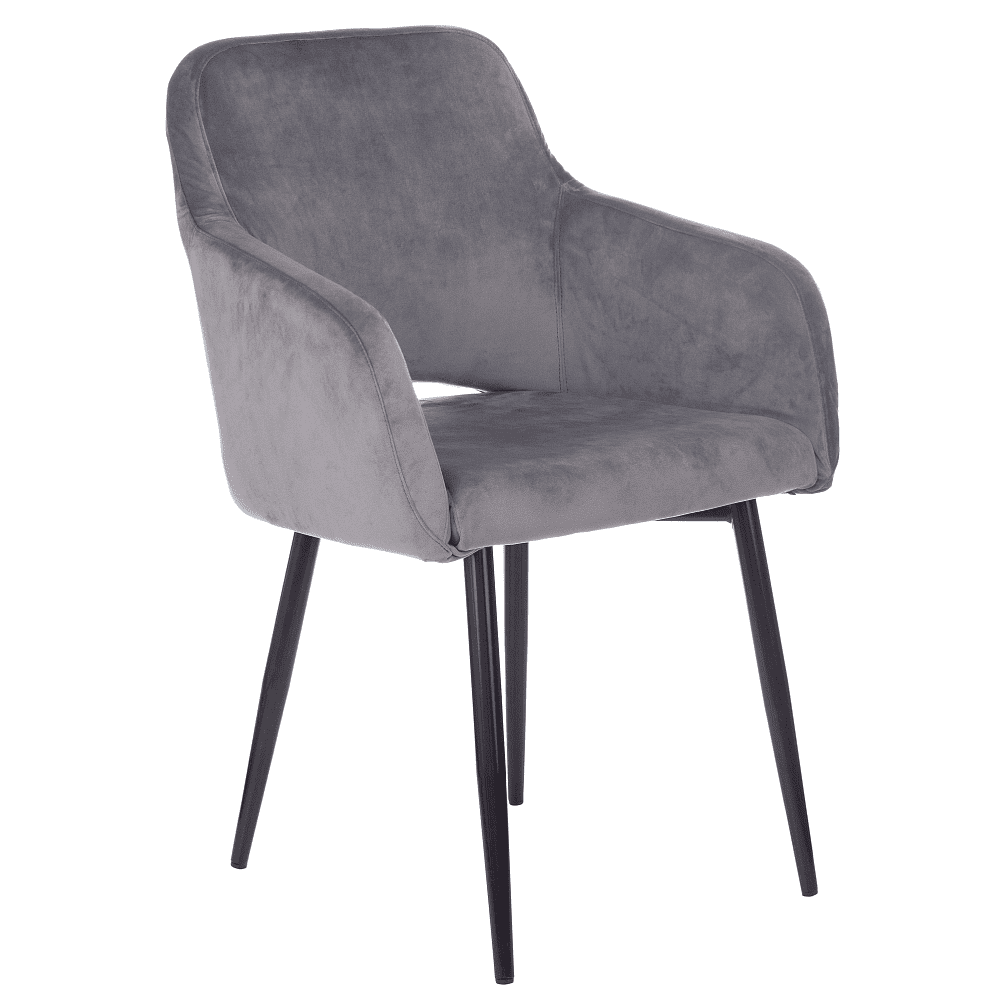 Кресло "Бюрократ CH-380F", ткань, серая жемчужина, каркас металл, корпус черный