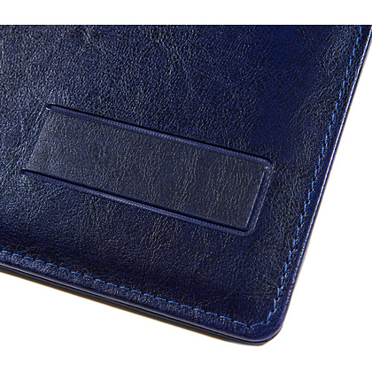 Папка на подпись, с карманом, синий - 4