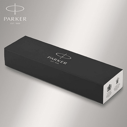 Ручка перьевая Parker "IM Black Lacquer CT", M, металлическая, подарочная упаковка, черный, патрон черный - 5