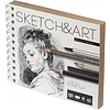 Скетчбук "Sketch&Art", 18x15.5 см, 125 г/м2, 60 листов - 3