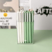 Карандашница "Deli", прозрачный