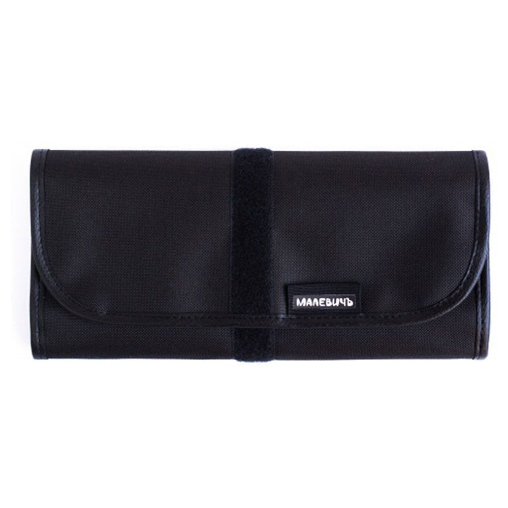 Пенал-органайзер "Малевичъ" для кистей, 26х48, черный