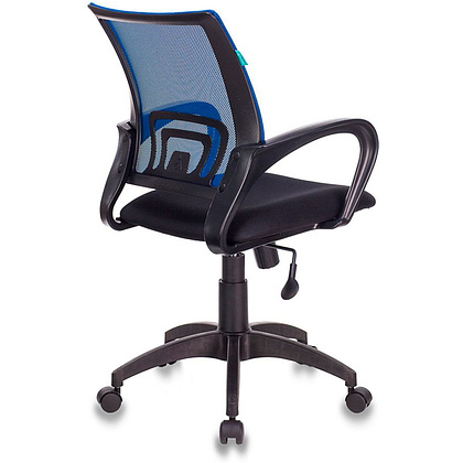 Кресло для персонала Бюрократ "CH-695N/BLACK", ткань, пластик, синий - 5