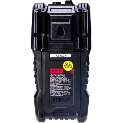 Мультиметр цифровой Deli RS EDL334302, 600В, универсальный - 8