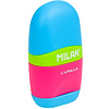 Ластик-точилка Milan "Capsule Mix", 1 отверстие, с контейнером - 3