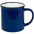 Кружка "Camp", керамика, 280 мл, белый, синий