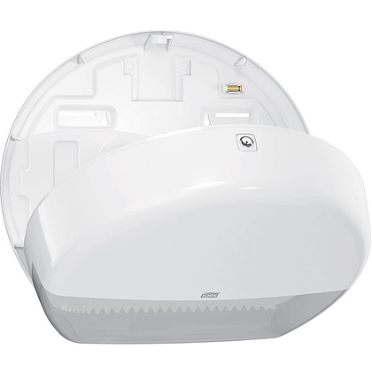 Диспенсер для туалетной бумаги в больших рулонах TORK, ABS-пластик, белый (554000-38) - 3