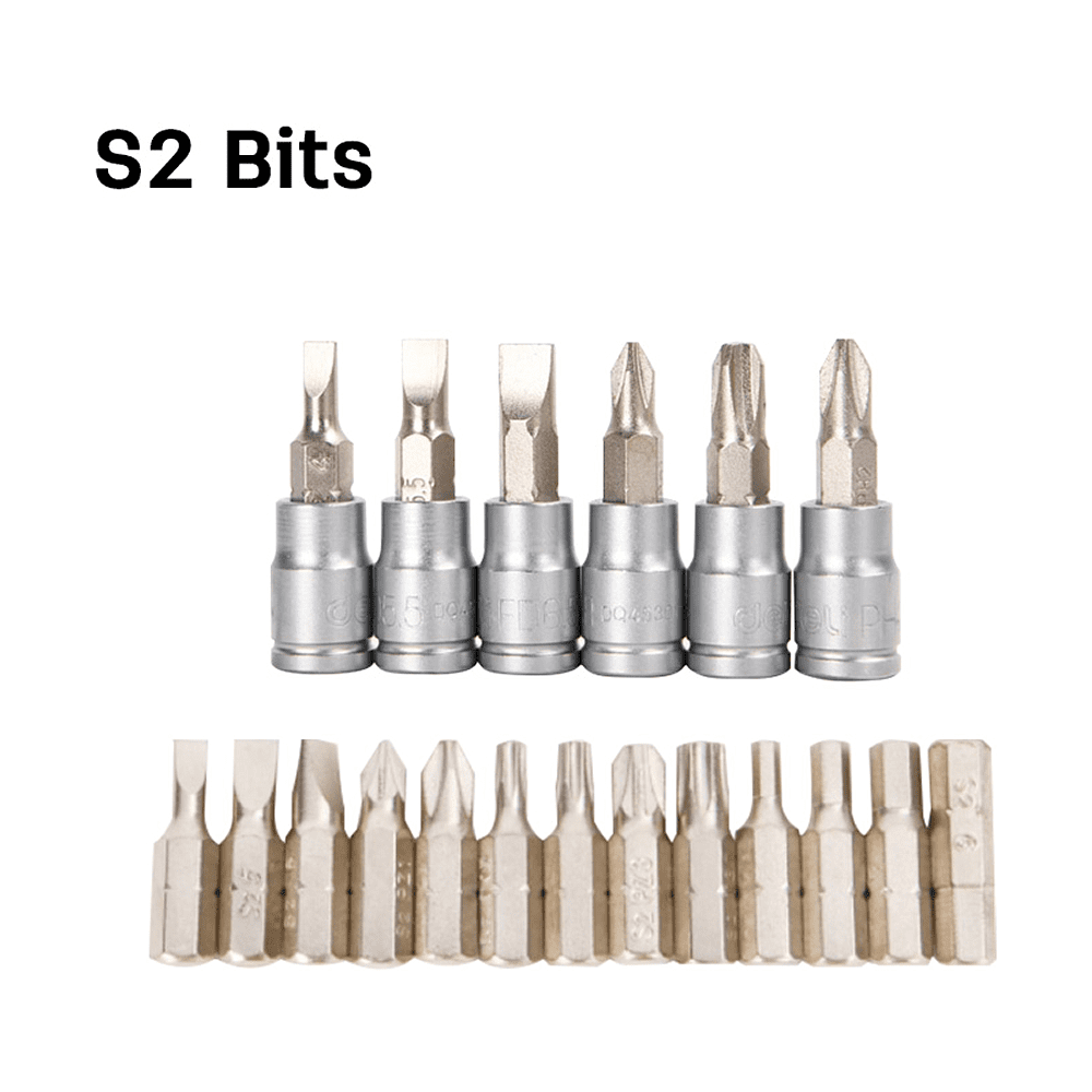 Набор инструмента Deli RS EDQ45100, 1/4", 1/2", 100 шт. - 5