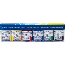 Краски гуашевые "Talens Extra Fine Quality", 6 цветов