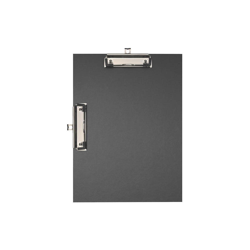 Планшет с зажимом "Картон", А4, черный