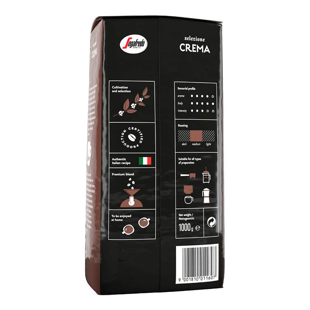 Кофе "Segafredo" Selezione Crema, зерновой, 1000 г - 3