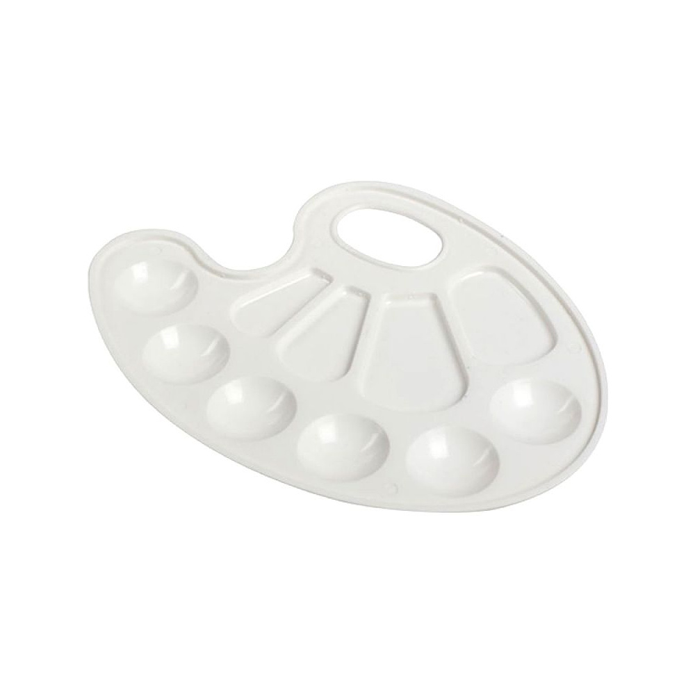 Палитра овальная "Цветик"