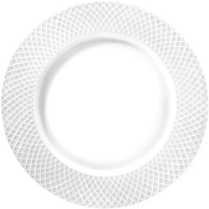 Набор тарелок обеденных "WL-880101/6C", фарфор, белый - 2