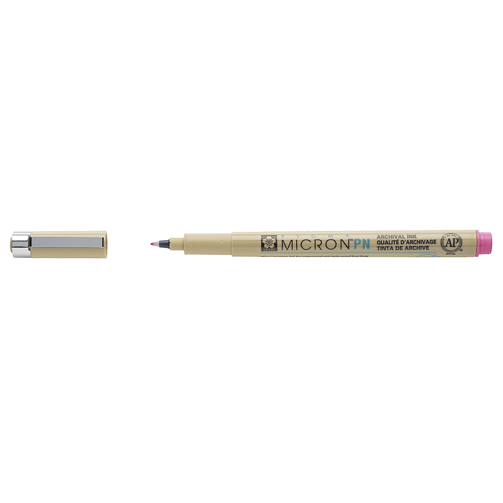 Ручка капиллярная "Pigma Micron PEN", 0.4-0.5 мм, розовый - 3