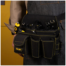 Сумка для инструментов поясная Deli YS EDL-P5, черный