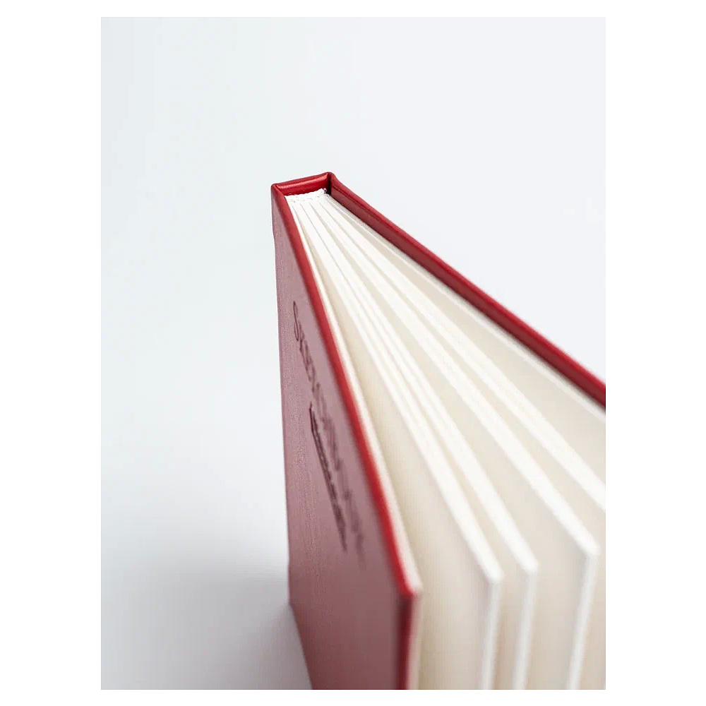 Скетчбук для акварели "Малевичъ", 14.5x14.5 см, 200 г/м2, 30 листов, красный - 7