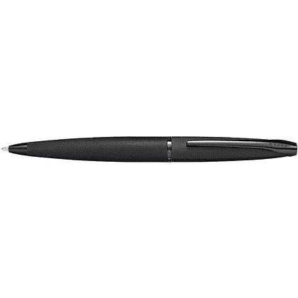 Ручка шариковая автоматическая "Cross ATX Brushed Black", 0.7 мм, черный, стержень черный - 3
