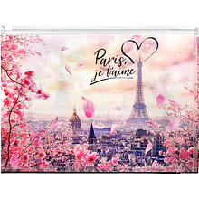 Папка-конверт на молнии "Take me to Paris"