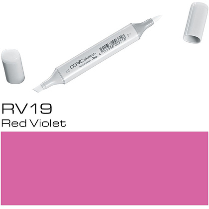Маркер перманентный "Copic Sketch", RV-19 красно-фиолетовый
