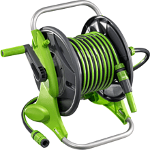 Шланг поливочный Amigo Grande 79605, на катушке, с распылителем, 1/2", 15 м