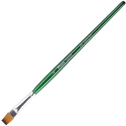 Кисть для рисования "Pinax CREATIVE", синтетика, плоская, №6