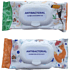 Салфетки влажные гигиенические антибактериальные с клапаном, с растительными экстрактами, 120 шт