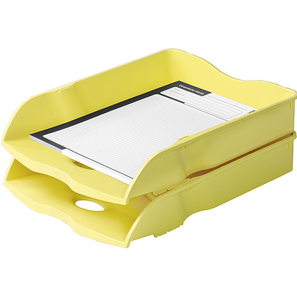 Модуль для бумаг горизонтальный "Re-Loop", лимон - 2