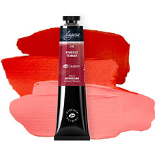 Краски акриловые "Ладога", 348 красная темная , 46 мл., туба