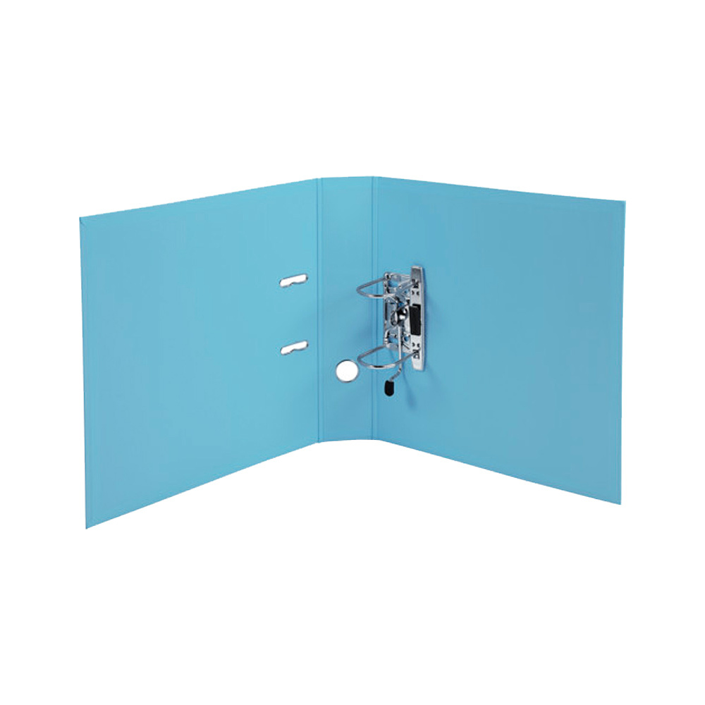 Папка-регистратор, A4, 70 мм, ПВХ, голубой - 3