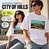 Футболка оверсайз унисекс "City of hills", XS-S, белый 