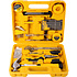 Набор ручного инструмента Deli "EDL1028J", 28 предметов, чемодан, желтый